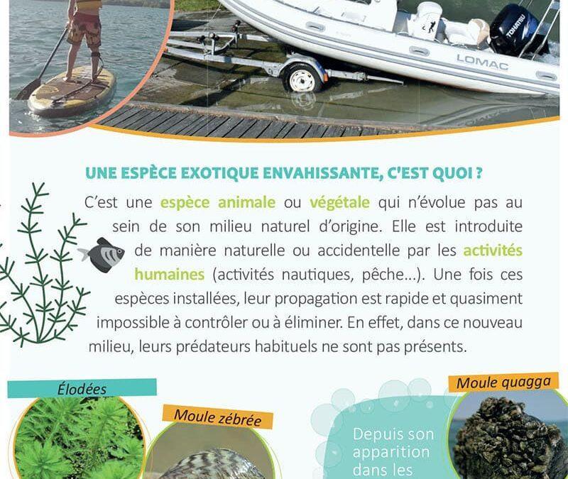 Actions de sensibilisation « moule quagga » et autres espèces exotiques envahissantes dans le lac d’Annecy